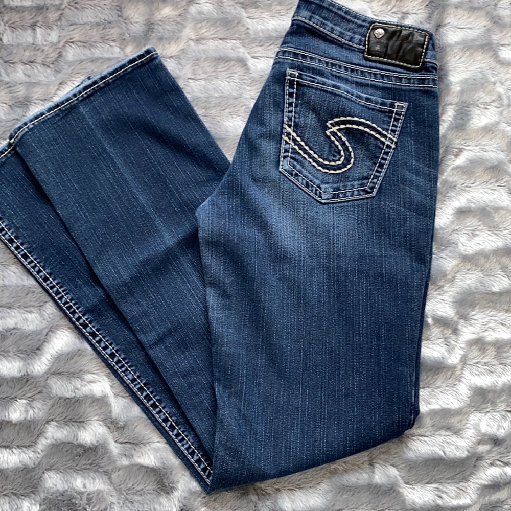 Womens Suki Silver Jeans